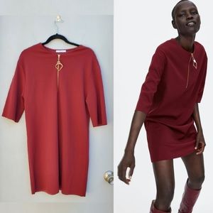 Zara zipped dress